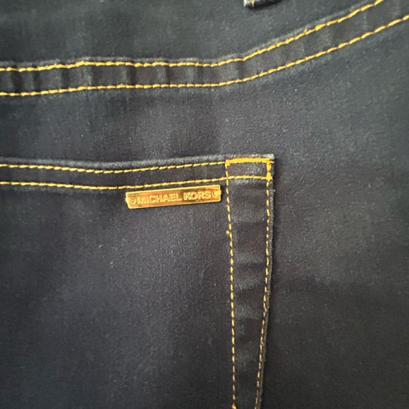 Michael Kors Dark Blue Flare Jeans - Picture 4 of 7